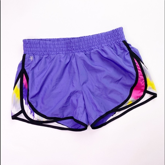 Tek Gear Purple Shorts Running Yoga Fitness TG